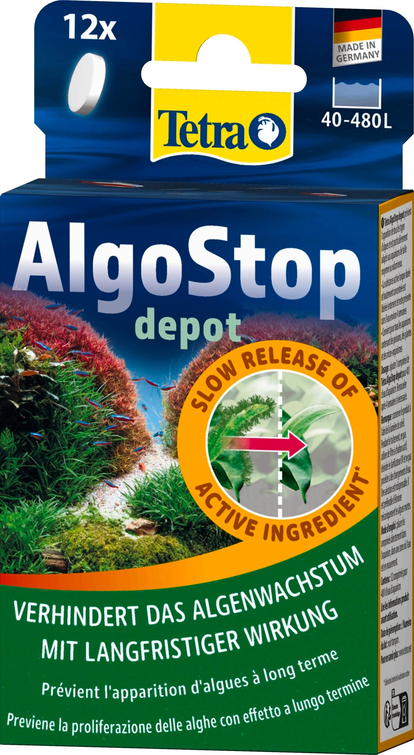 Tetra AlgoStop Depot - 12 Stück