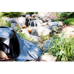 HEISSNER Teichfolie 50 x 2 m / 100 m² - Schwarz - Stärke 1,0 mm