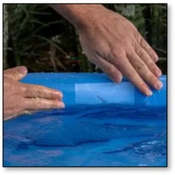 HEISSNER Folien-Reparaturpflaster Aqua Patch - 1 Pkg