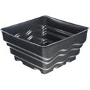 HEISSNER Teichbecken quadratisch 56 x 56 x 30 cm - 70 l