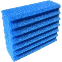 HEISSNER Ersatzfilterschwamm 23,0 x 8,5 x 20,0 cm - Blau / Grob