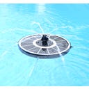 HEISSNER Solar-Springbrunnen ø 16 cm mit LED - 120 - 220 l/h