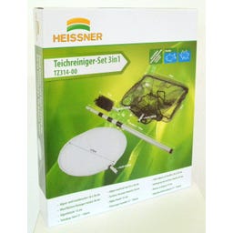 HEISSNER Teichreiniger-Set 3+1 - 1 Set