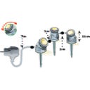 HEISSNER Unterwasser LED-Spot 3er-Set mit Trafo - 1 Set