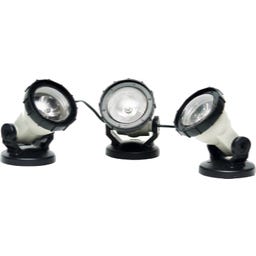 Vijver- en tuinlicht 3-delige LED-set met transformator - 1 Set