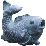 Figurka do oczka &ndash; ryba dekoracyjna, brąz