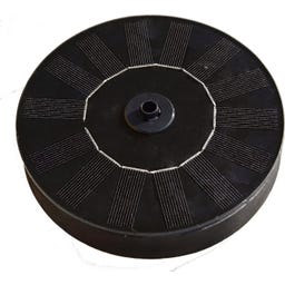 HEISSNER Solar Wassergarten Wooden Barrel - 40 x 40 x 27 cm