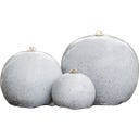 HEISSNER Gartenbrunnen Saphira LED - Grau