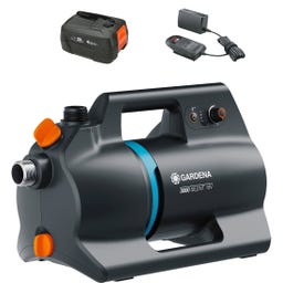 Pompa da Giardino a Batteria 3000 Silent 18V P4A - Set Pronto all'Uso