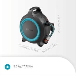 Draagbare Slangenbox MoveMatic , 12 m + 1,5 m