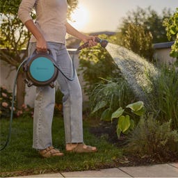 Gardena Mobilný box na hadicu Move, 10 m + 1,5 m