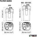 Sicce Mega Filtra - Außenfilter - 650