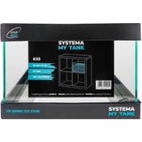 Me My Tank Systema K33 27 l &ndash; akwarium 33 &times; 38 &times; 22 cm ze szklaną pokrywą Slider 5 mm