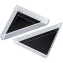 Me EcoShape Triangle – szklana misa Optiwhite, 20 × 20 × 8 cm