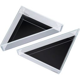 Me EcoShape Triangle – szklana misa Optiwhite, 20 × 20 × 8 cm