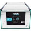 Me My Tank Systema K33 27 l – akwarium 33 × 38 × 22 cm ze szklaną pokrywą Slider 5 mm - 1 szt.