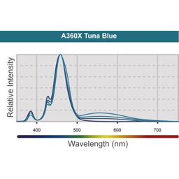 Kessil LED A360X - Tonfisk blå