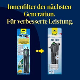 Filter INX 250 - Innenfilter für Aquarien bis 250 Liter - 1 Stk