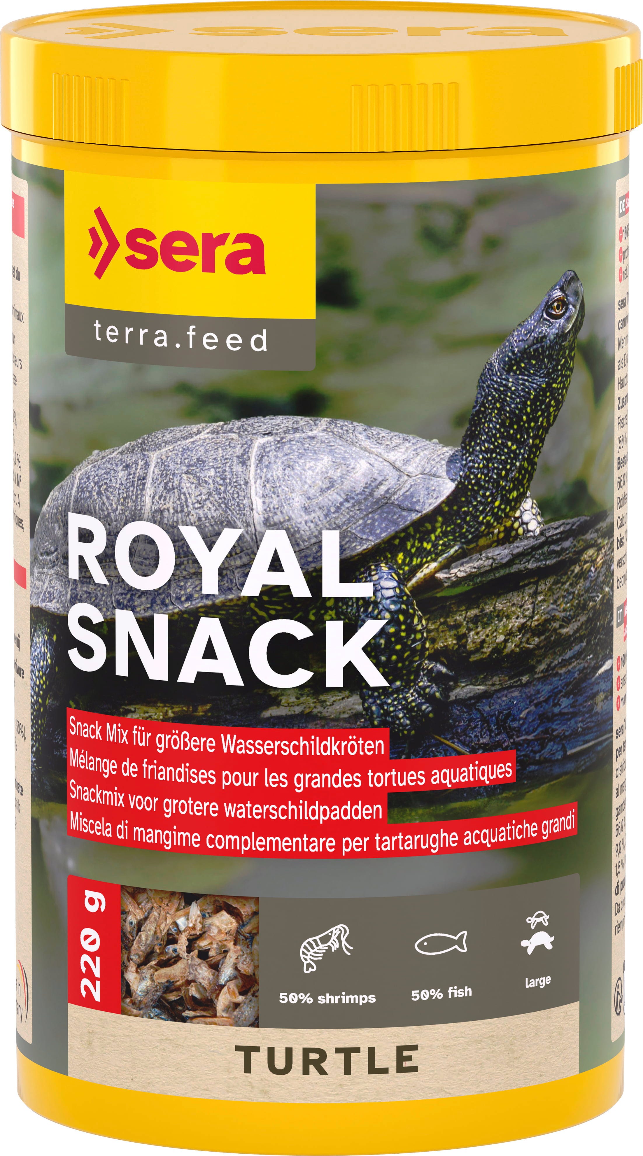 Sera Royal Snack Schildkröte - 220 g (1.000 ml)
