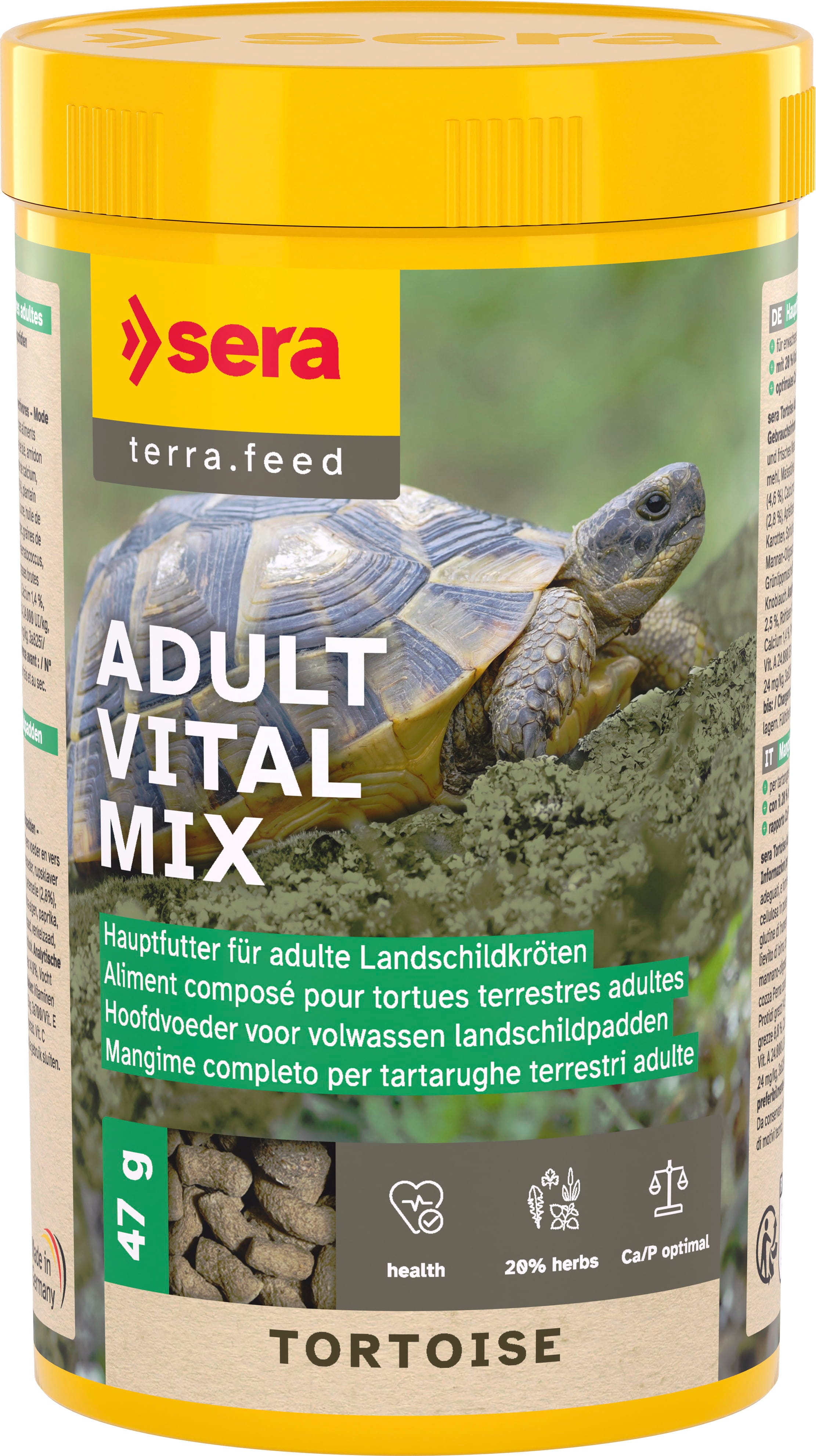 Sera Adult Vital Mix Schildkröte - 47 g (250 ml)