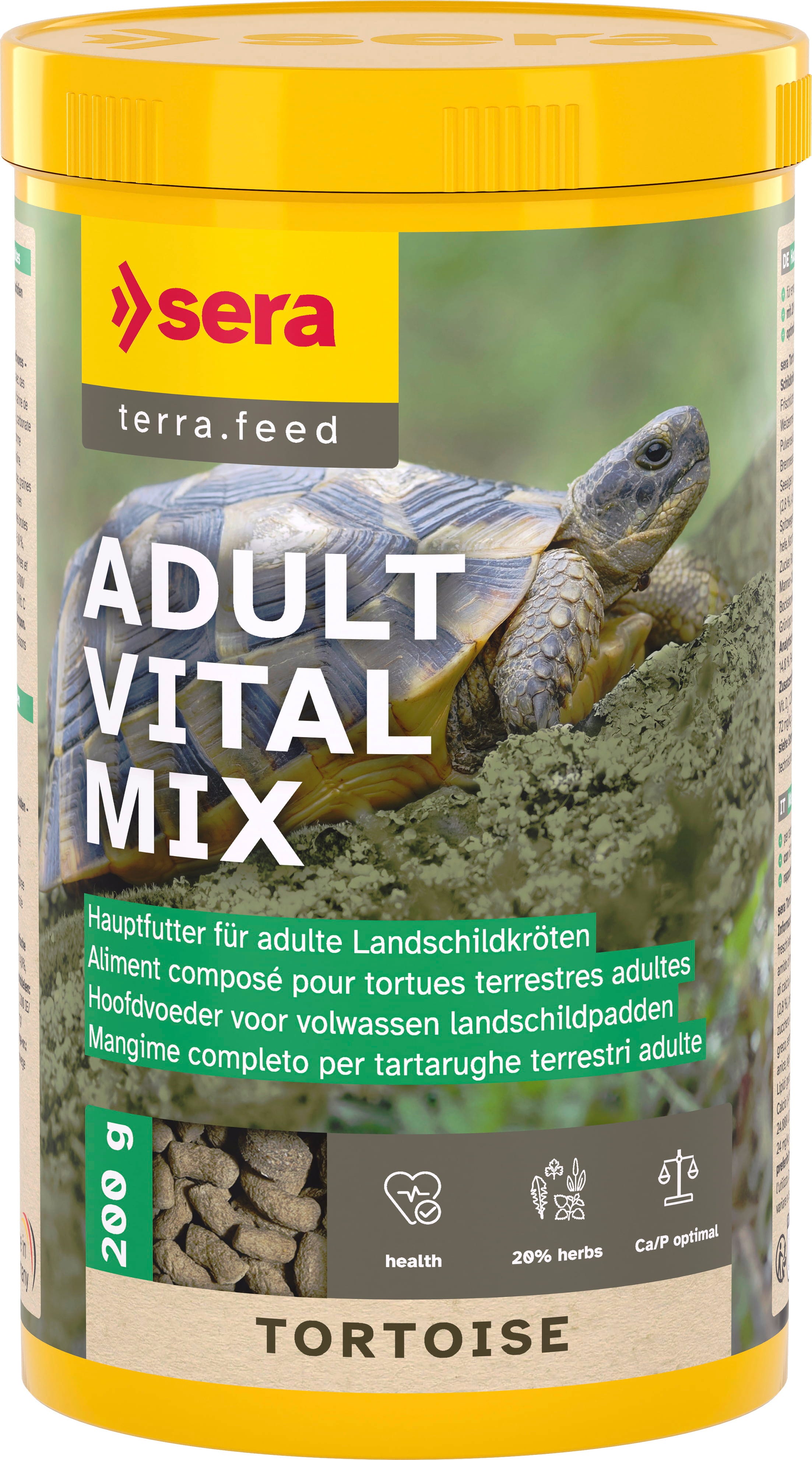 Sera Adult Vital Mix Schildkröte - 200 g (1.000 ml)