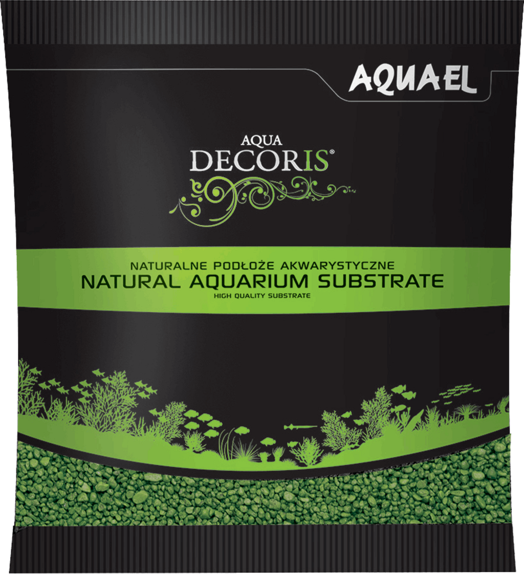 Aquael AQUA DECORIS Kies 2-3 mm - grün