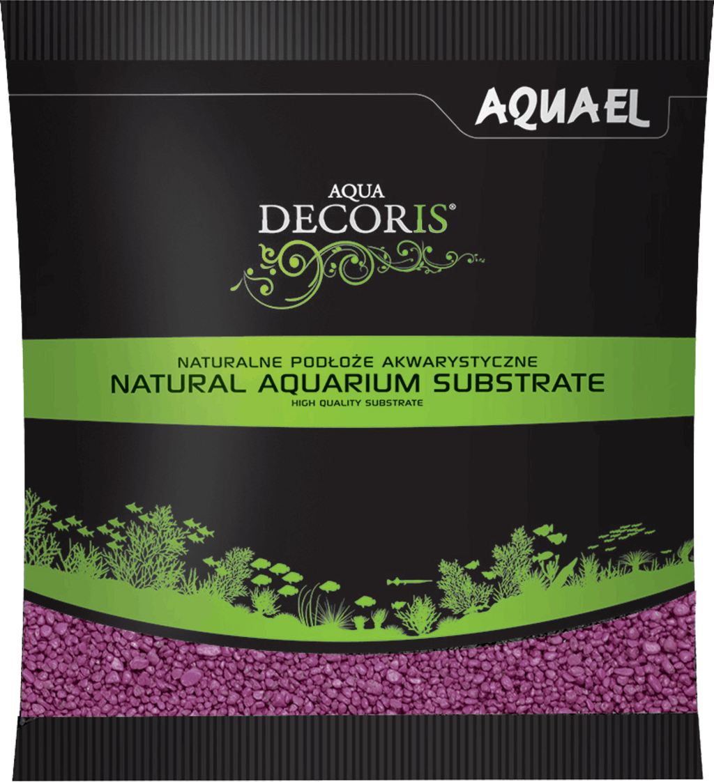 Aquael AQUA DECORIS Kies 2-3 mm - fuchsie