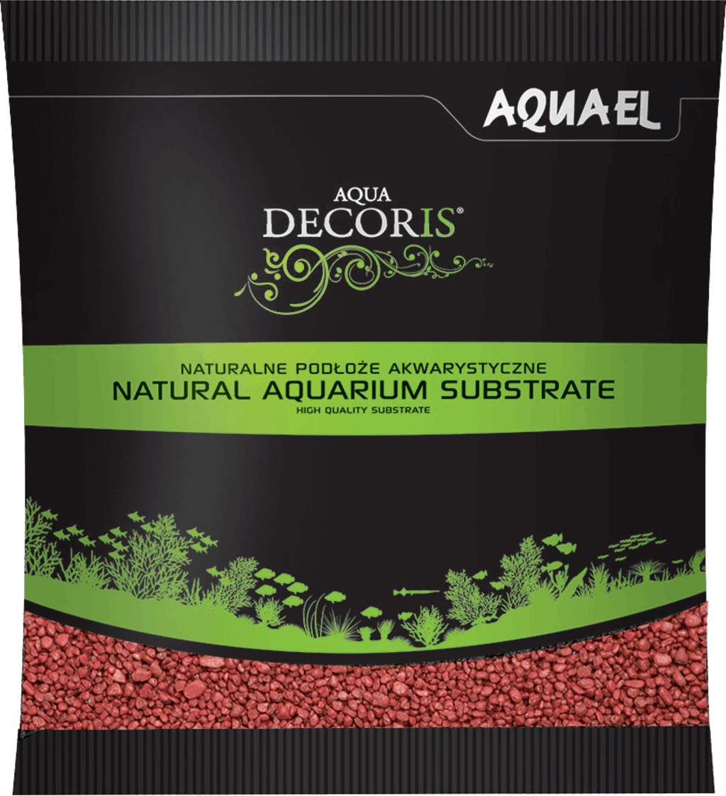 Aquael AQUA DECORIS Kies 2-3 mm - rot