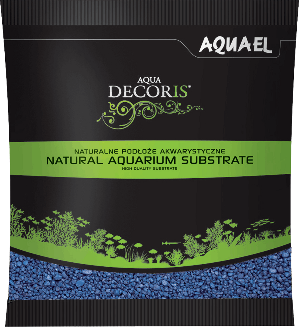 Aquael AQUA DECORIS Kies 2-3 mm - blau