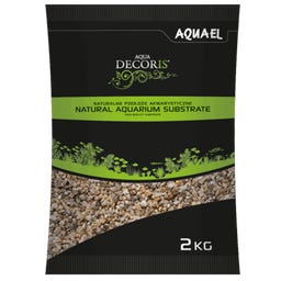 Aquael Aquarienkies natural bunt 1,4-2mm - 2 kg