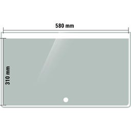 Dennerle Nano Tank Abdeckscheibe - 60 L (58 x 31 cm)