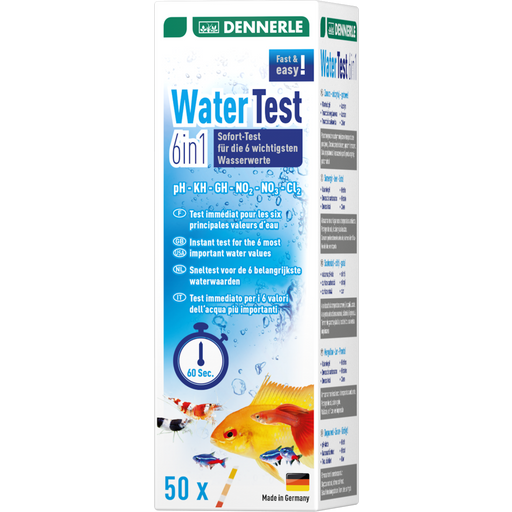 Dennerle WaterTest 6in1 - 50 Stk