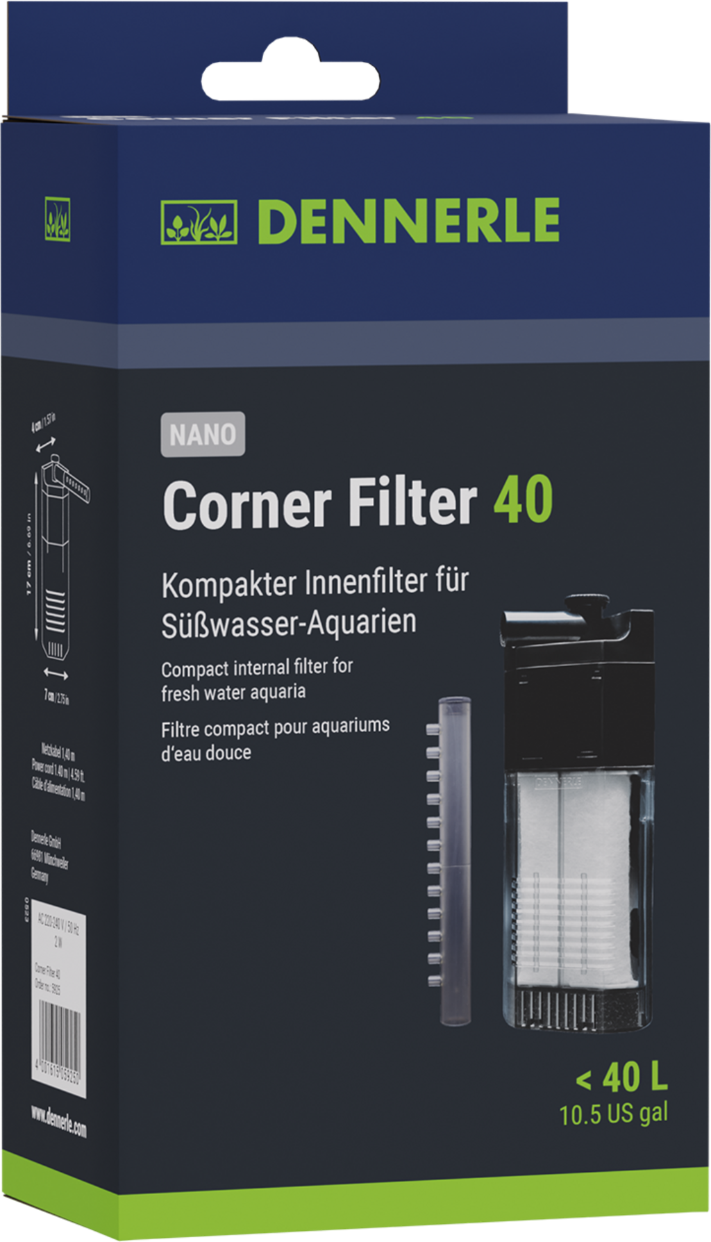 Dennerle Nano Corner Filter