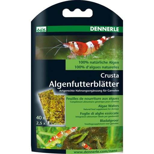 Dennerle Nano Algae Food Sheets - 40 unidades
