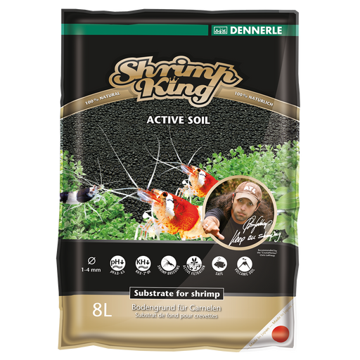 Dennerle ShrimpKing Active Soil - 8 l