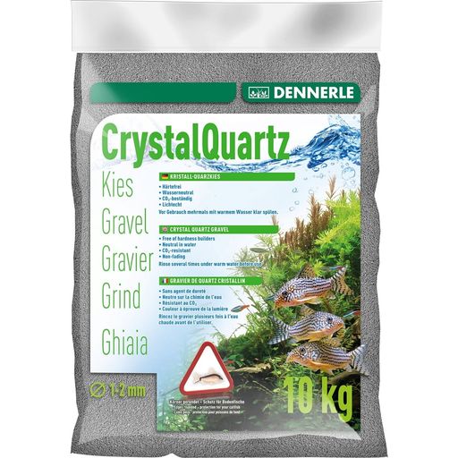 Dennerle Kristall-Quarzkies Schiefergrau - 10 kg
