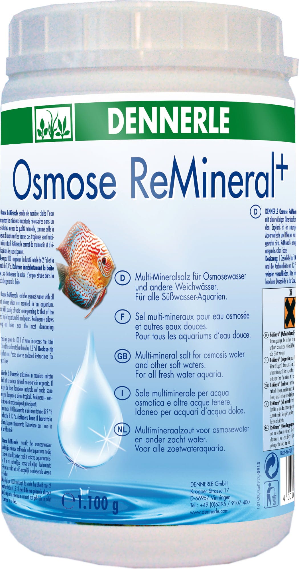Dennerle Osmose ReMineral+ - 1.100 g