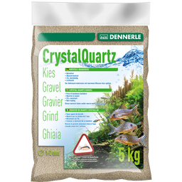 Dennerle Crystal Quartz Gravel - Natural White - 5 kg