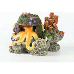 Europet Octopus With Coral - 1 Pc