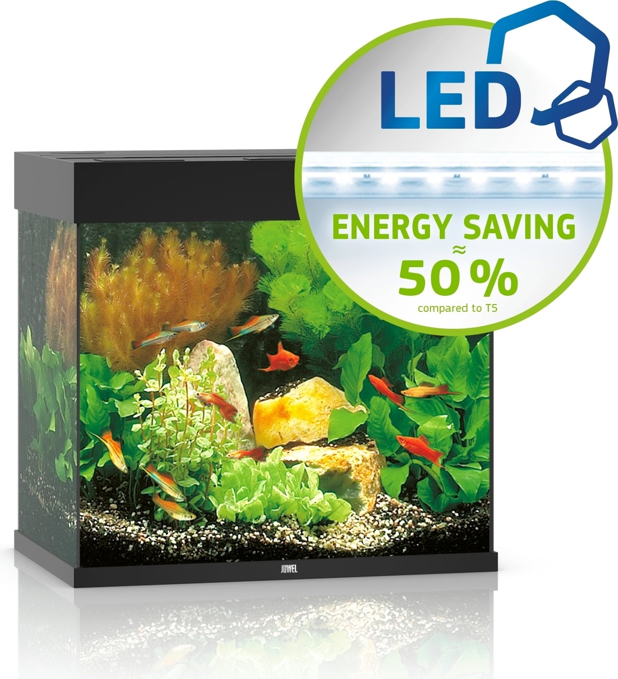 Juwel Aquarium LED Lido 120 - noir