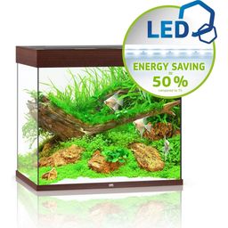 Juwel Lido 200 LED akwarium - ciemne drewno