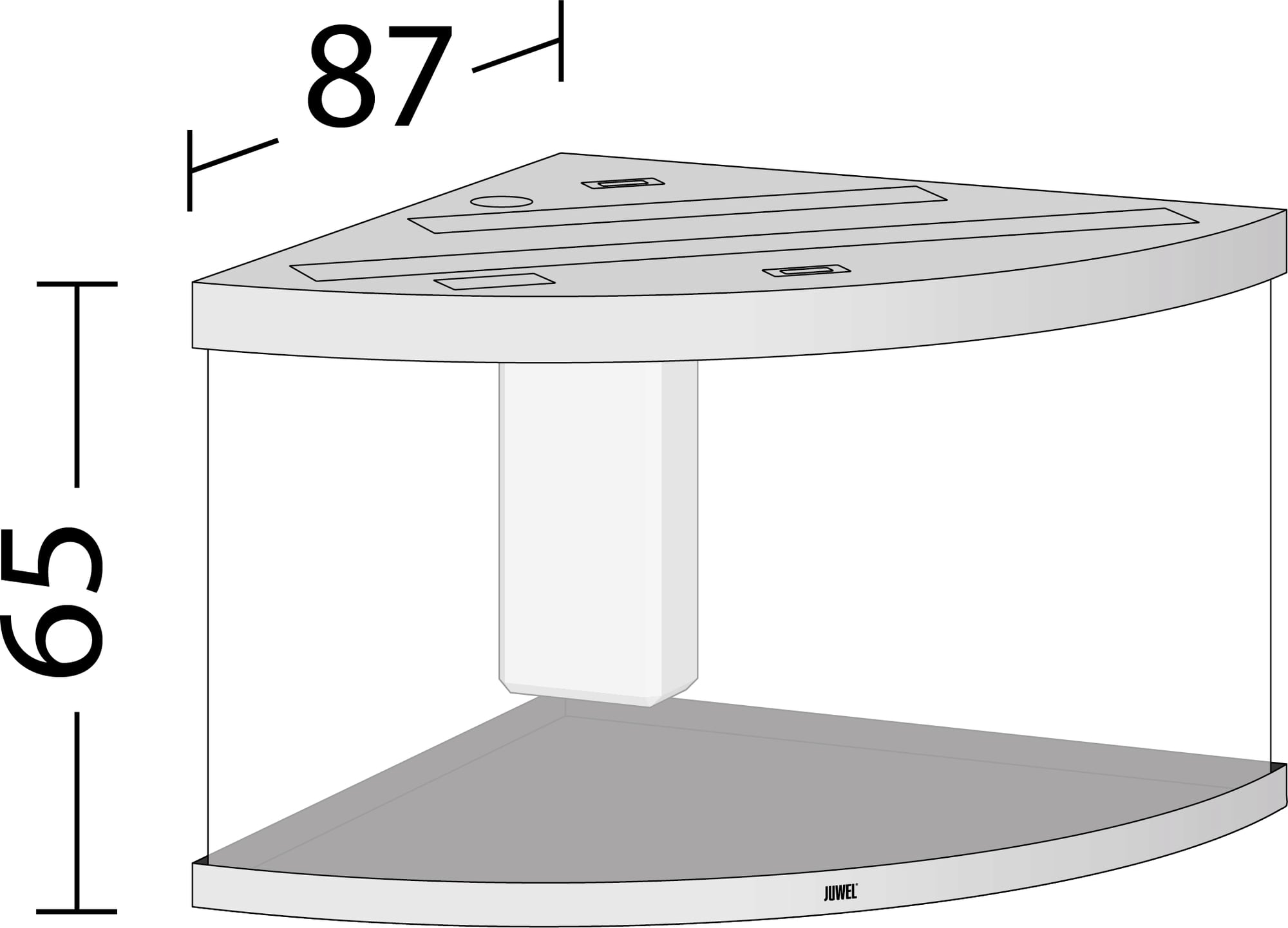 Juwel Trigon 350 LED Aquarium