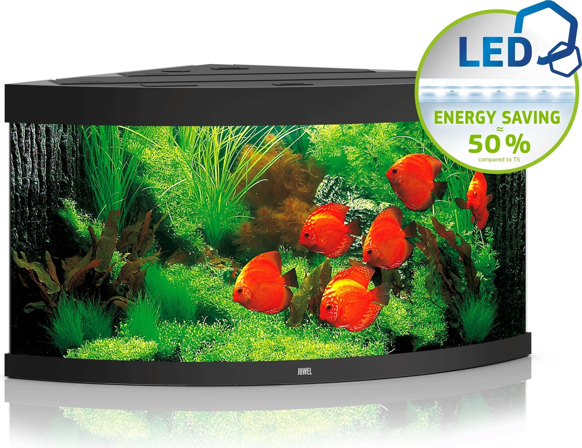 Juwel Acuario Trigon 350 LED - Negro