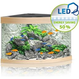 Juwel Trigon 190 LED Aquarium - helles Holz