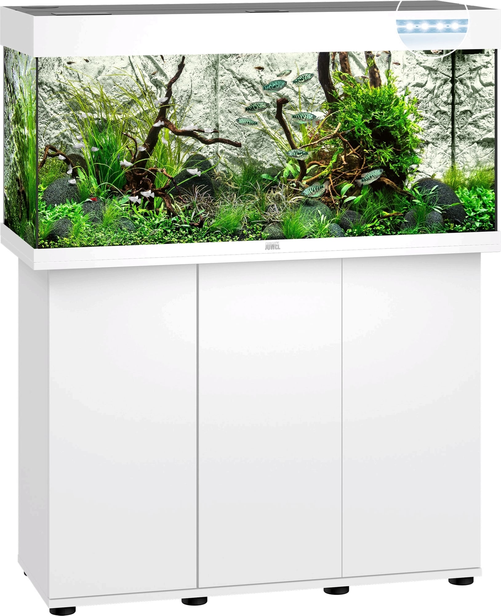 Juwel Rio 180 LED Kombination - weiß