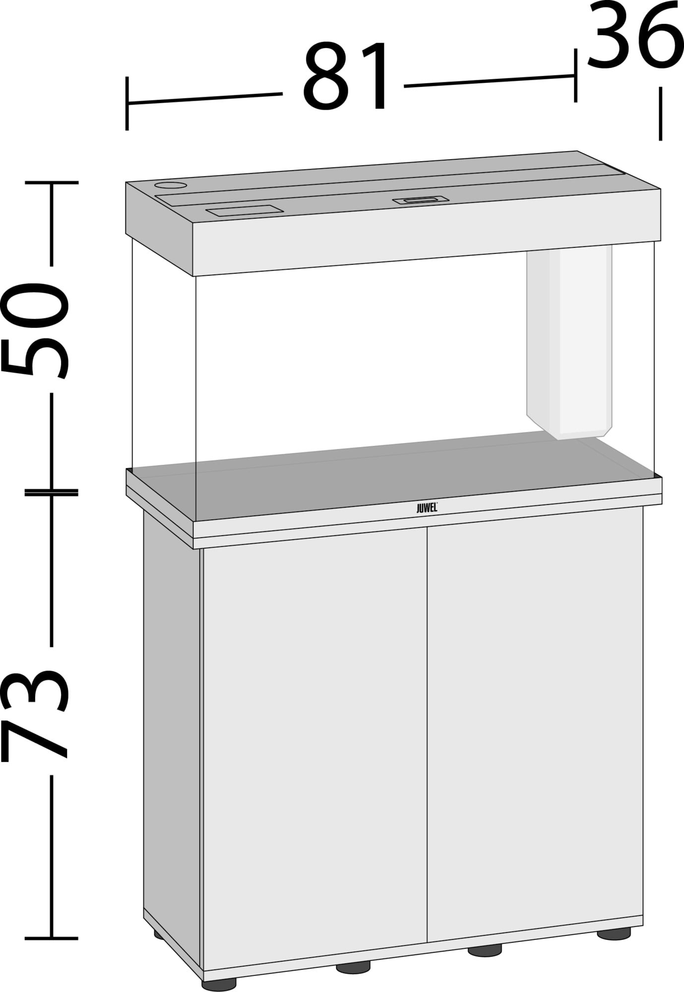 Juwel Rio 125 LED Kombination