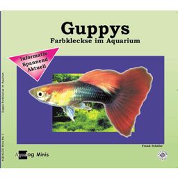 Animalbook Gupiji, barvni madeži v akvariju - 1 k.