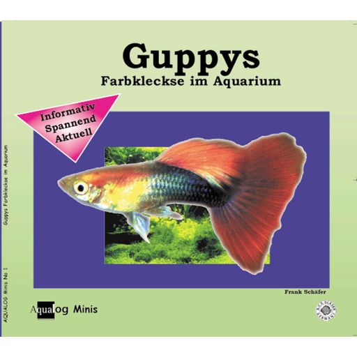 Animalbook Guppys, Farbkleckse im Aquarium - 1 Stk