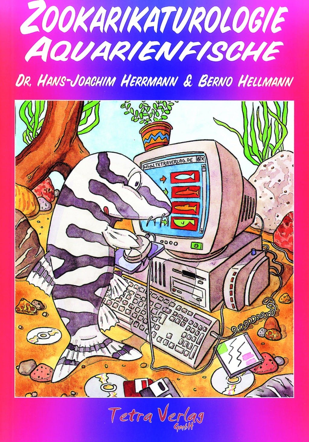 Animalbook Zookarikaturologie Aquarienfische - 1 pz.