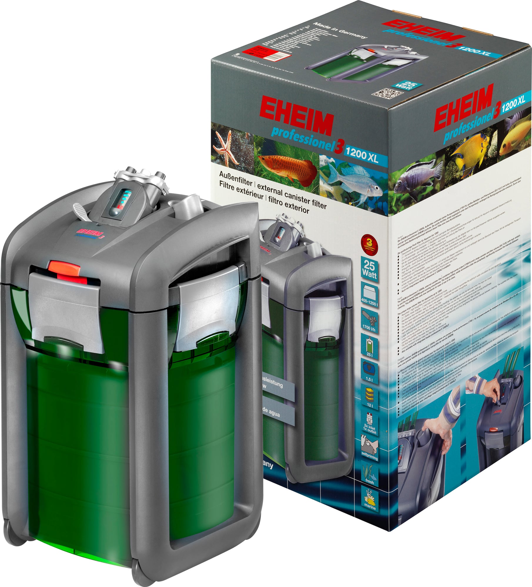 Eheim Filtre Externe Professionel 3 - 1200 XL